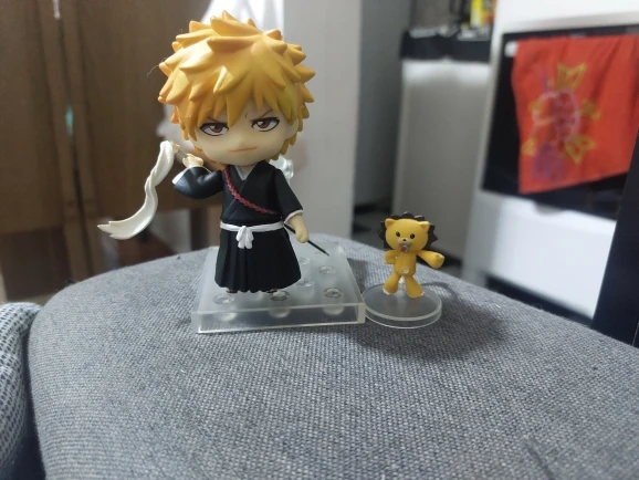 Foto de un comprador: Figura chibi de Ichigo Kurosaki de 10 cm con Kon