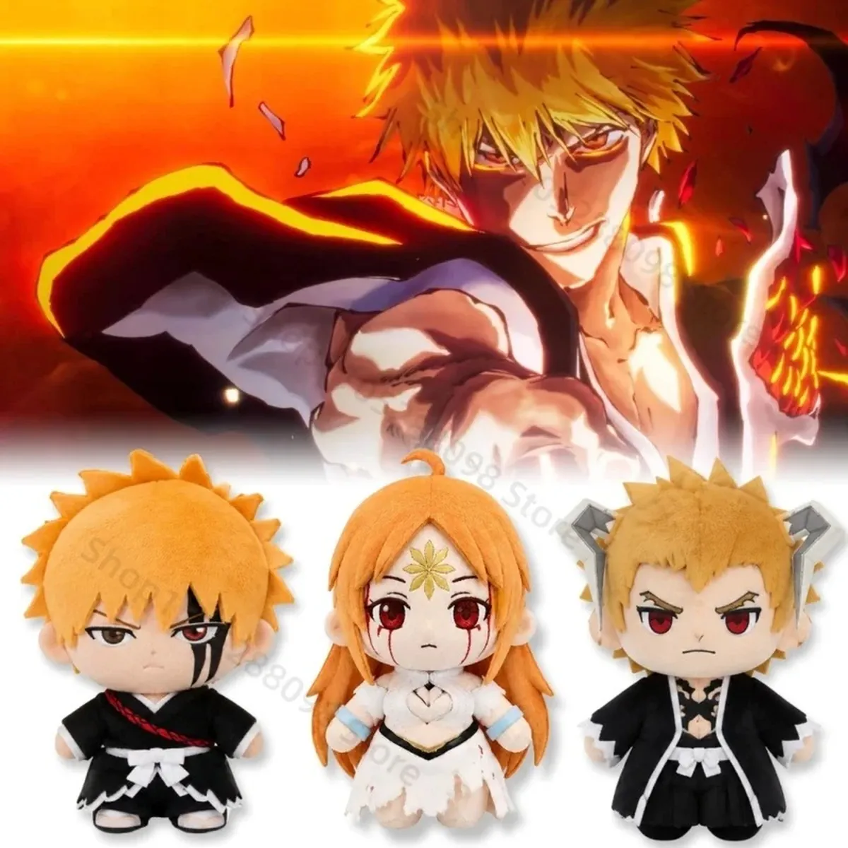 2026 Nuevo Anime BLEACH: La Guerra Sangrienta, peluche 25 cm – vue 2
