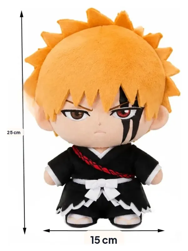 2026 Nuevo Anime BLEACH: La Guerra Sangrienta, peluche 25 cm