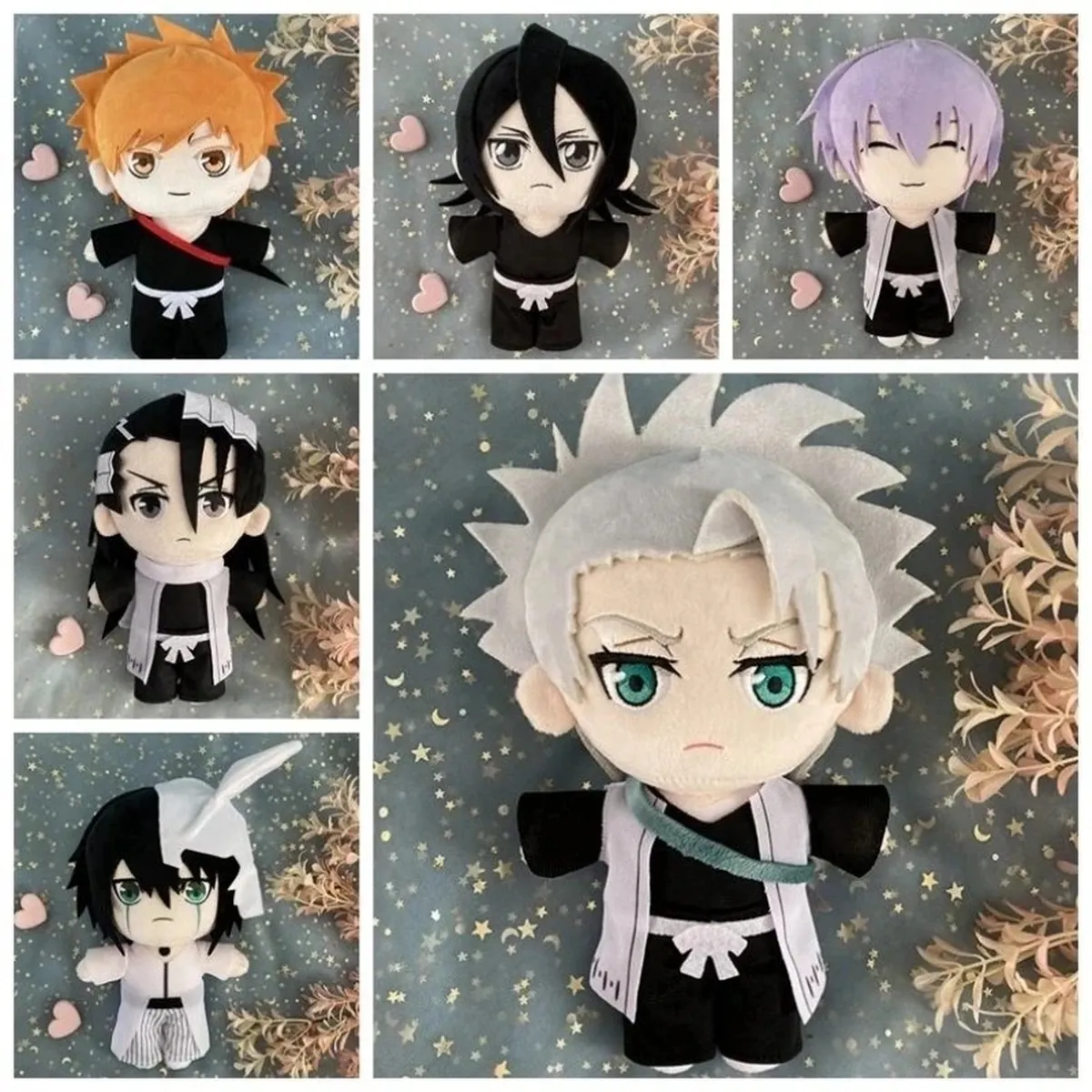 Anime BLEACH Kuchiki Byakuya Ulquiorra Cifer peluche 20 cm – vue 2