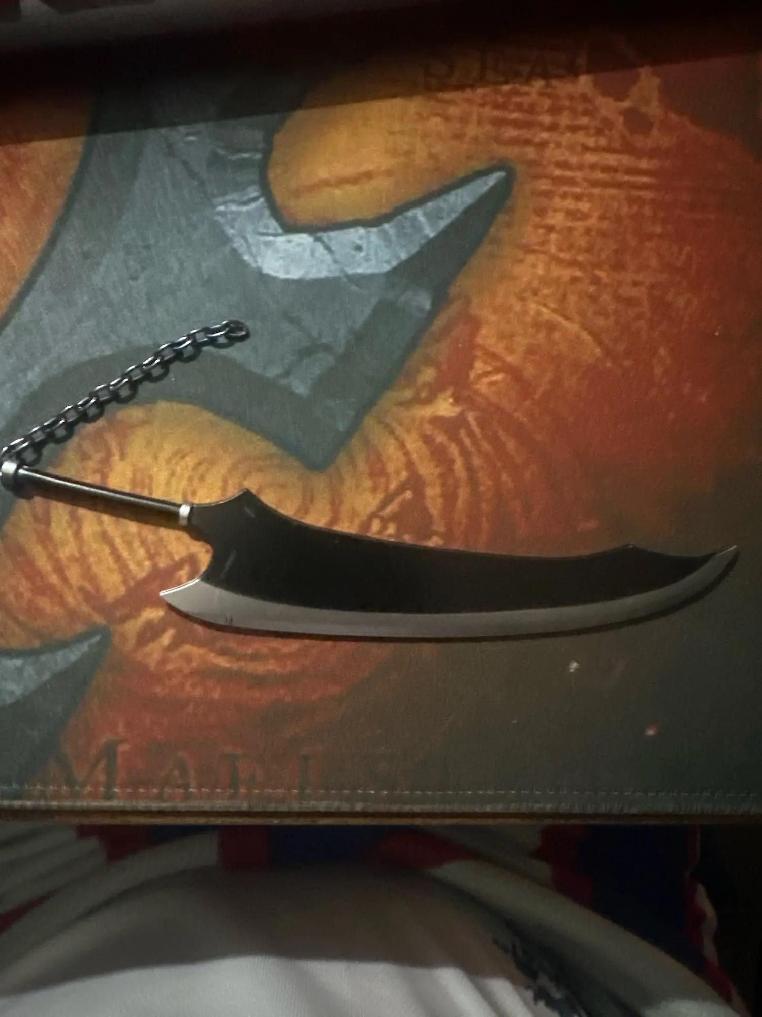 Foto de un comprador: Llavero de BLEACH con espada metálica de 14 cm