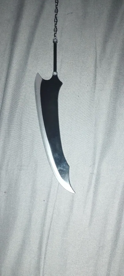 Foto de un comprador: Llavero de BLEACH con espada metálica de 14 cm