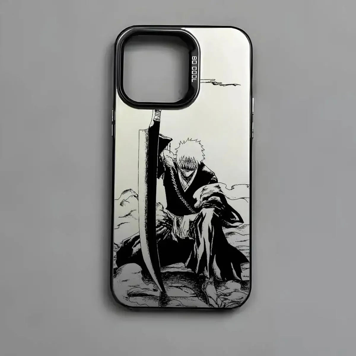 B-Bleachs K-Kurosaki Ichigo Funda de teléfono iPhone 11 a 17 – z2