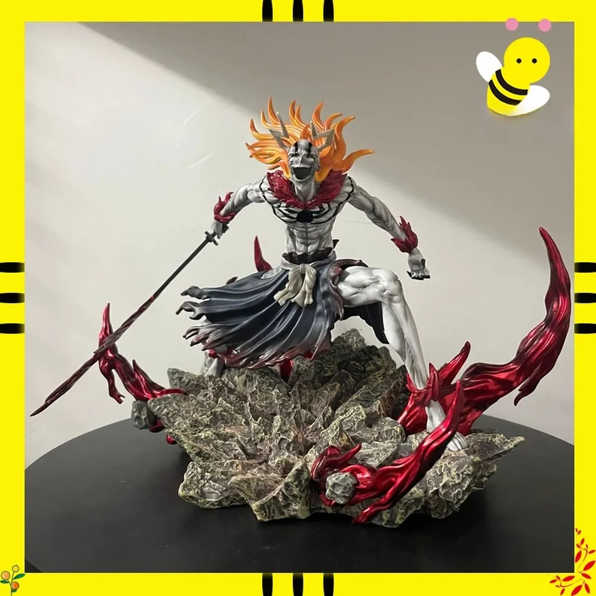 Bleach Ichigo figura de acción hueca 23cm, Getsuga Tensho – vue 2