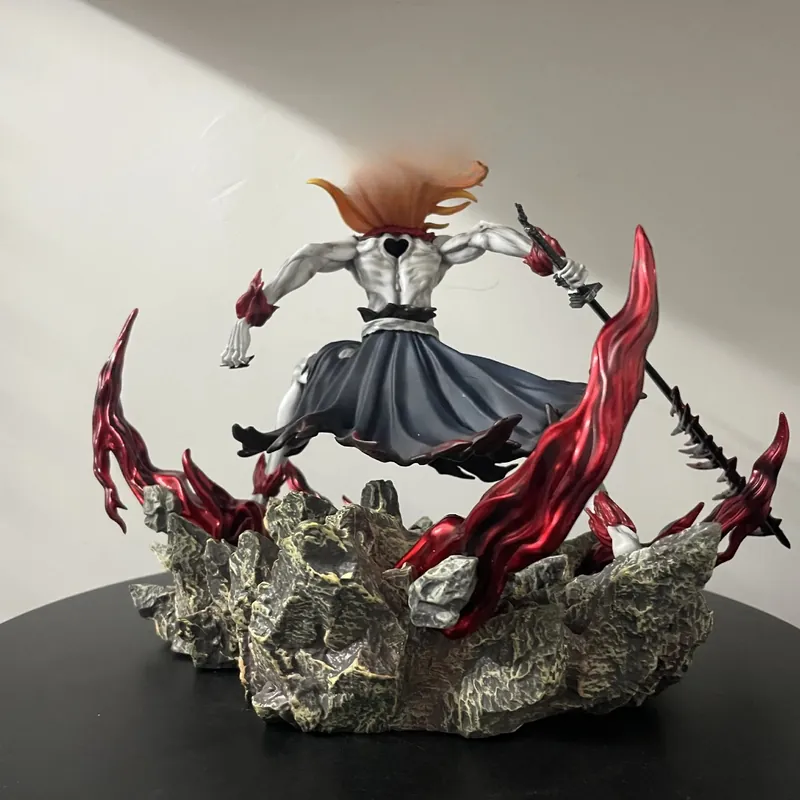 Figura de Ichigo Hollow de Bleach de 23 cm para exhibir – Pensada para exhibición