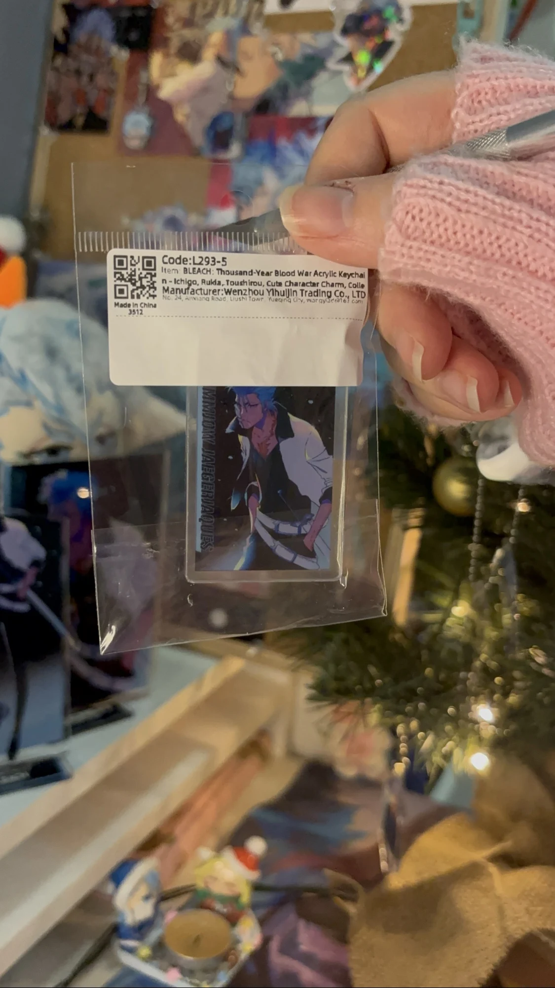 Foto de un comprador: Llavero acrílico de Bleach con diseño de sus personajes
