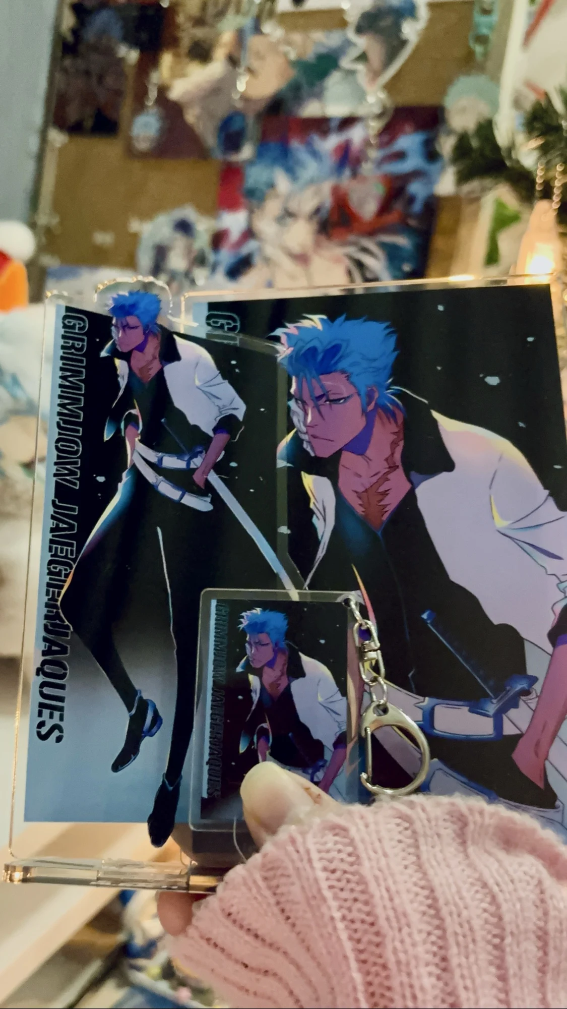 Foto de un comprador: Llavero acrílico de Bleach con diseño de sus personajes