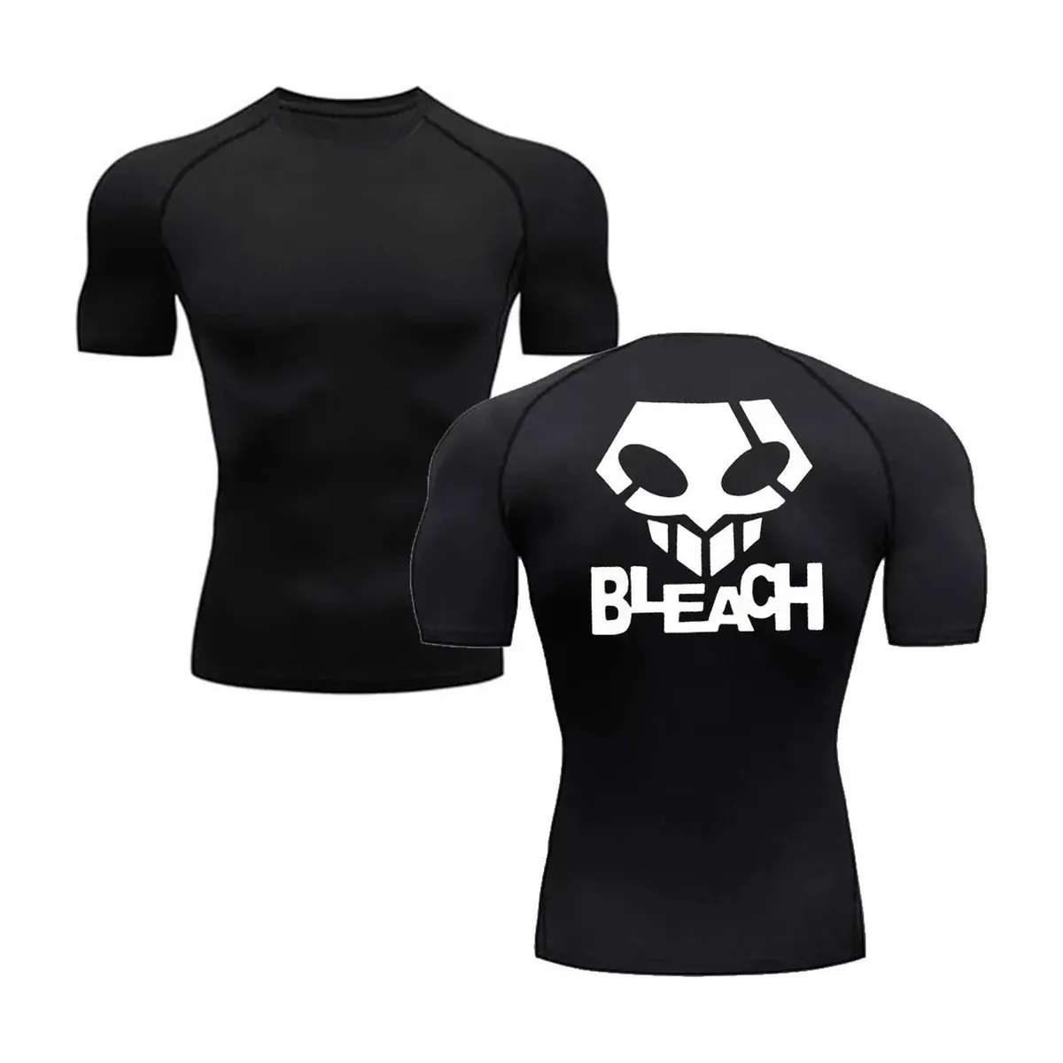 Camiseta de Anime Bleach para hombre, estilo deportivo – noir modèle 8