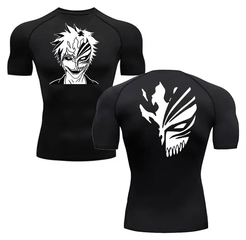 Camiseta de Anime Bleach para hombre, estilo deportivo