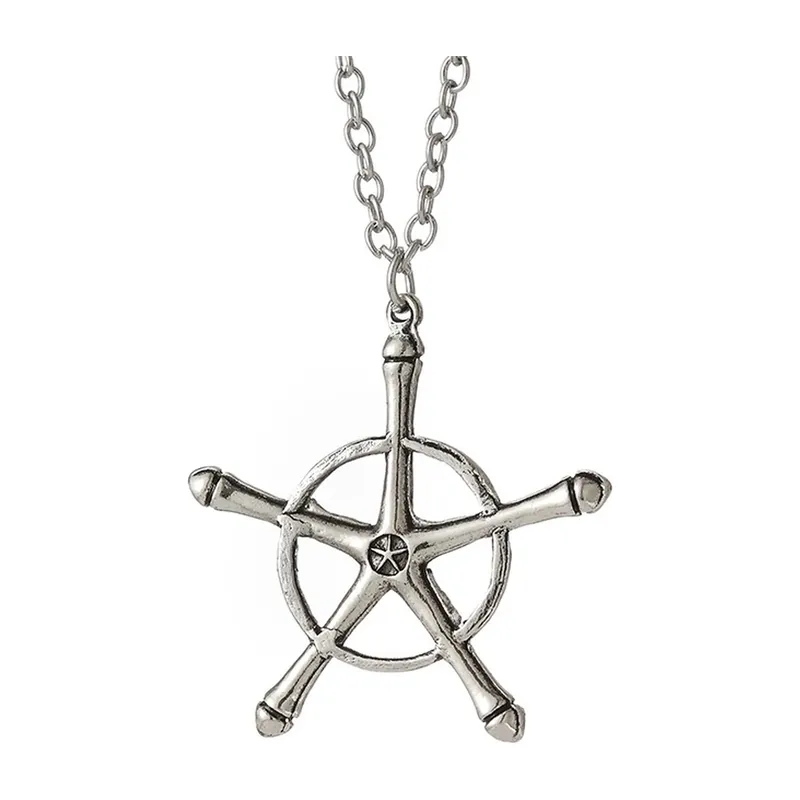 Collar Quincy plateado con colgante estrella de Bleach – Confirma el modelo