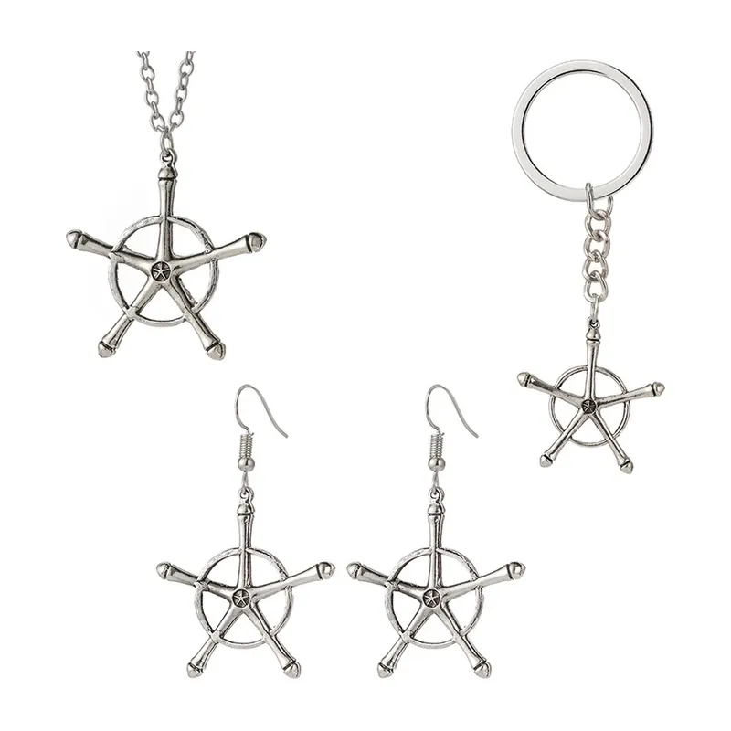 Collar Quincy plateado con colgante estrella de Bleach – Revisa el dije