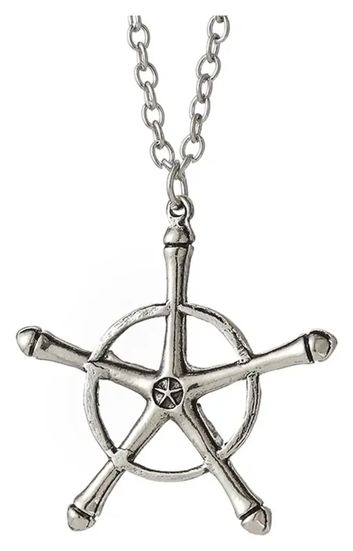 Collar de Bleach Quincy Uryuu Ishida, amuleto Ginrei Kojaku