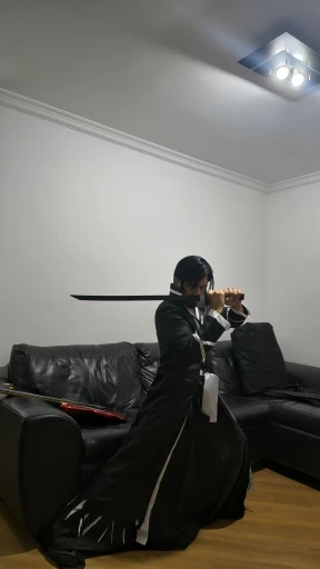 Foto de un comprador: Disfraz negro de Ichigo para tu próximo cosplay