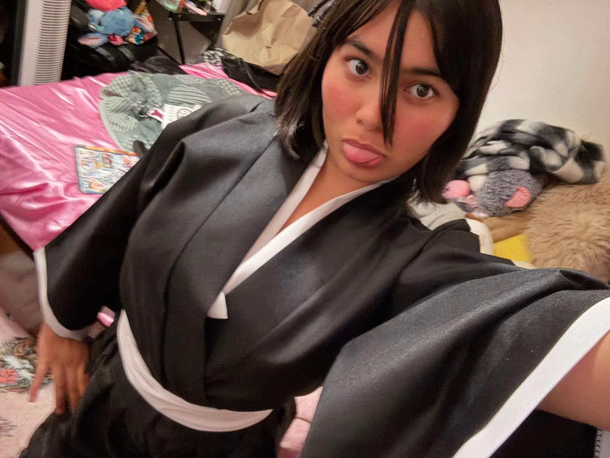 Foto de un comprador: Disfraz de Cosplay de Bleach para Halloween con tenida negra