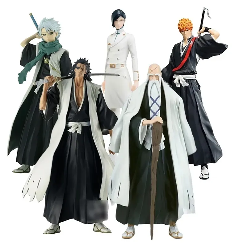 Figura de acción de Bleach de 18,5 cm con Zaraki Kenpachi, en PVC