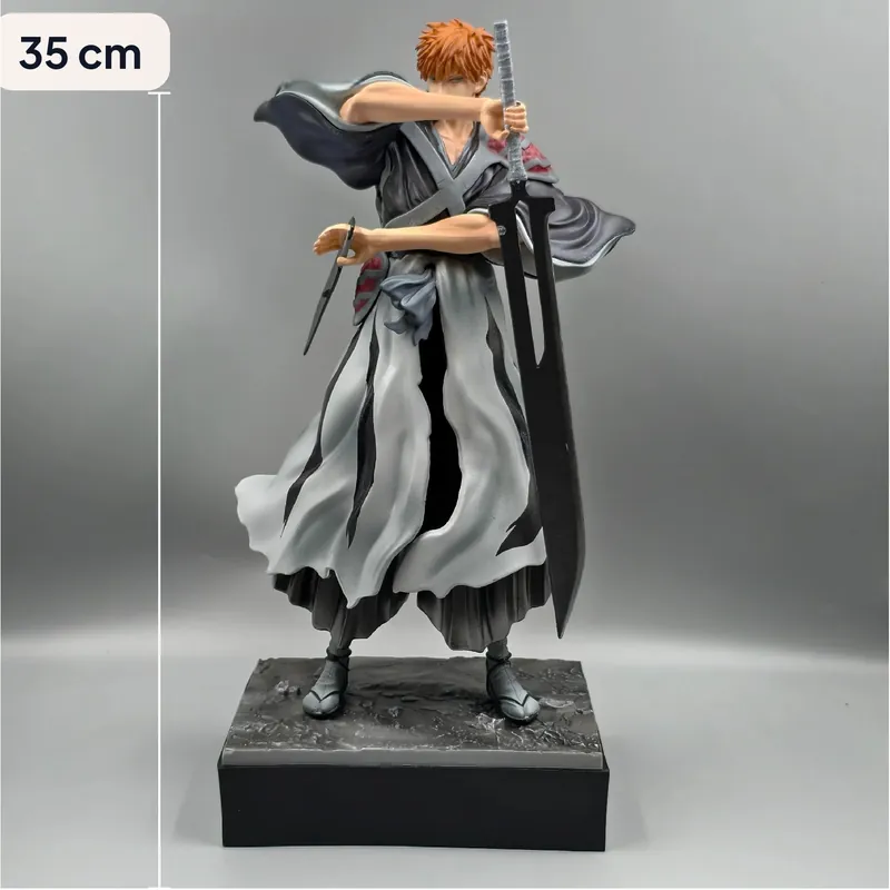Figura de Ichigo Kurosaki de 35 cm hecha de PVC – PVC y 35 cm de altura