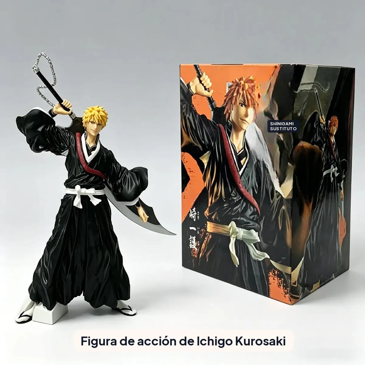Figura de anime Bleach de 21 cm en PVC, con o sin caja – vue 2