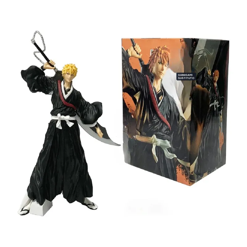 Figura de Ichigo en PVC de Bleach de 21 cm – Abre el empaque