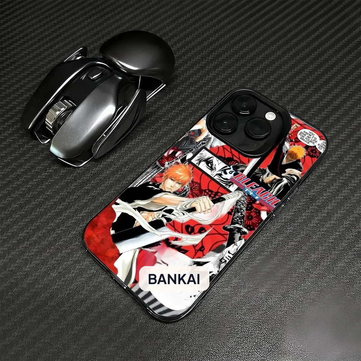 Funda para Teléfono Anime Bleach, iPhone 11 a 17 Pro Max – vue 2
