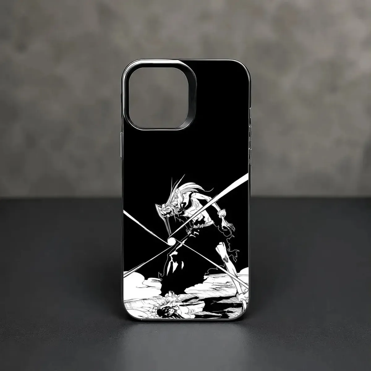 Funda para Teléfono Anime Bleach, iPhone 11 a 17 Pro Max – noir modèle 2