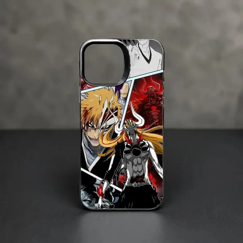 Funda para iPhone con estampado de Bleach y ajuste delgado – Ajusta las esquinas