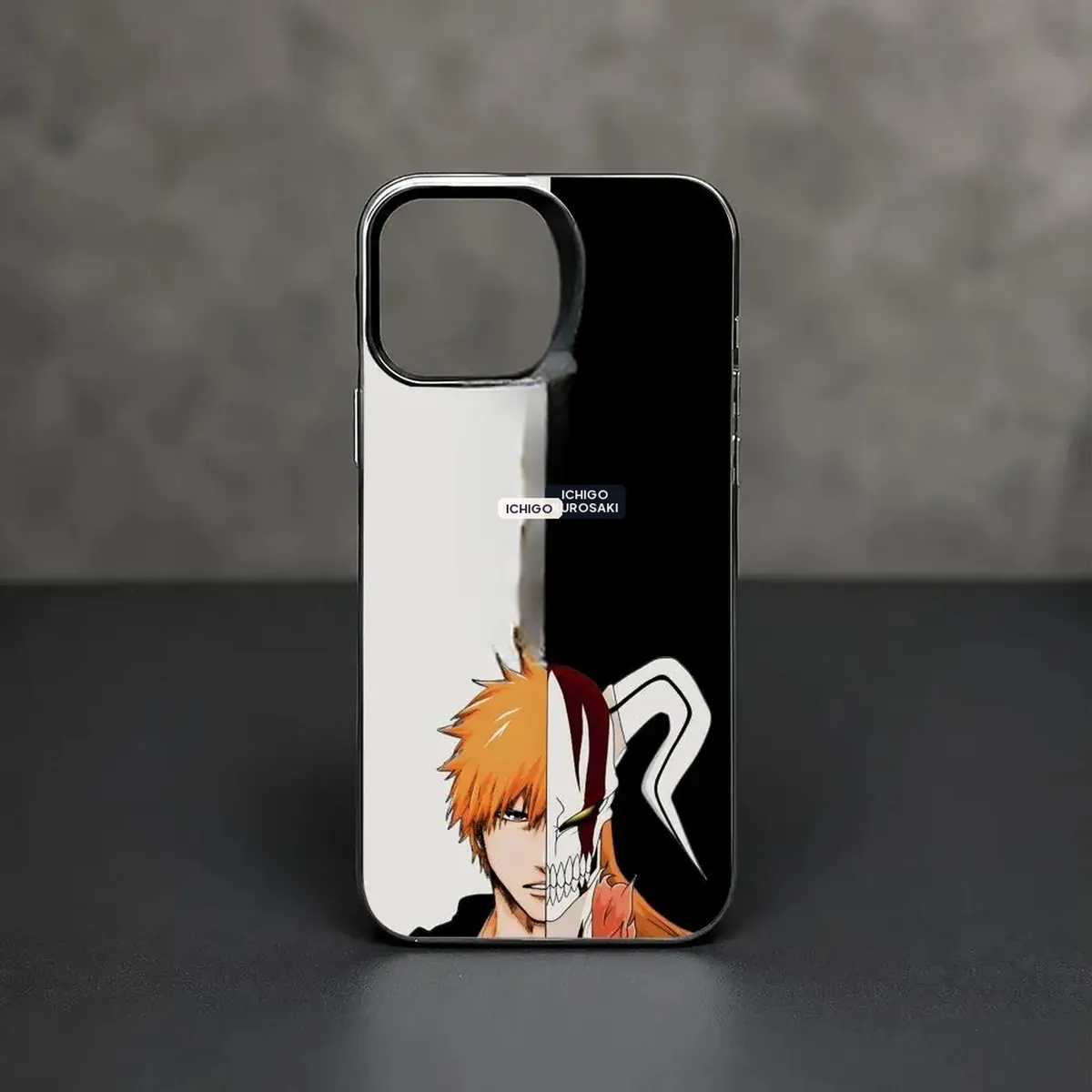 Funda para Teléfono Anime Bleach, iPhone 11 a 17 Pro Max – noir modèle 6