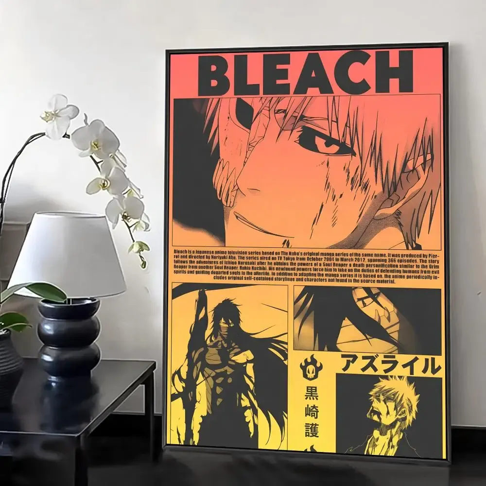 Impresionante cuadro de anime con motivos de Black B- – noir modèle 10 / 0cmframeless, 50 × 7