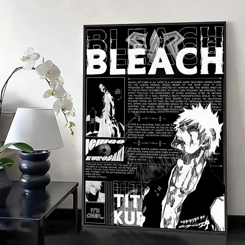 Impresionante cuadro de anime con motivos de Black B- – noir modèle 5 / 0cmframeless, 21 × 3
