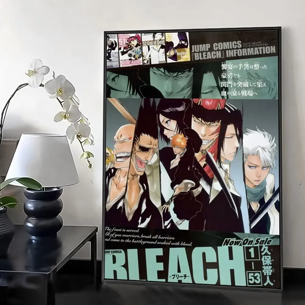Impresionante cuadro de anime con motivos de Black B- – noir modèle 2 / 0cmframeless, 50 × 7