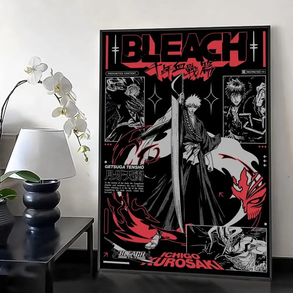 Impresionante cuadro de anime con motivos de Black B- – noir modèle 1 / 0cmframeless, 21 × 3