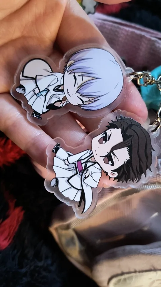 Foto de un comprador: Llavero de Bleach con personajes chibi de acrílico
