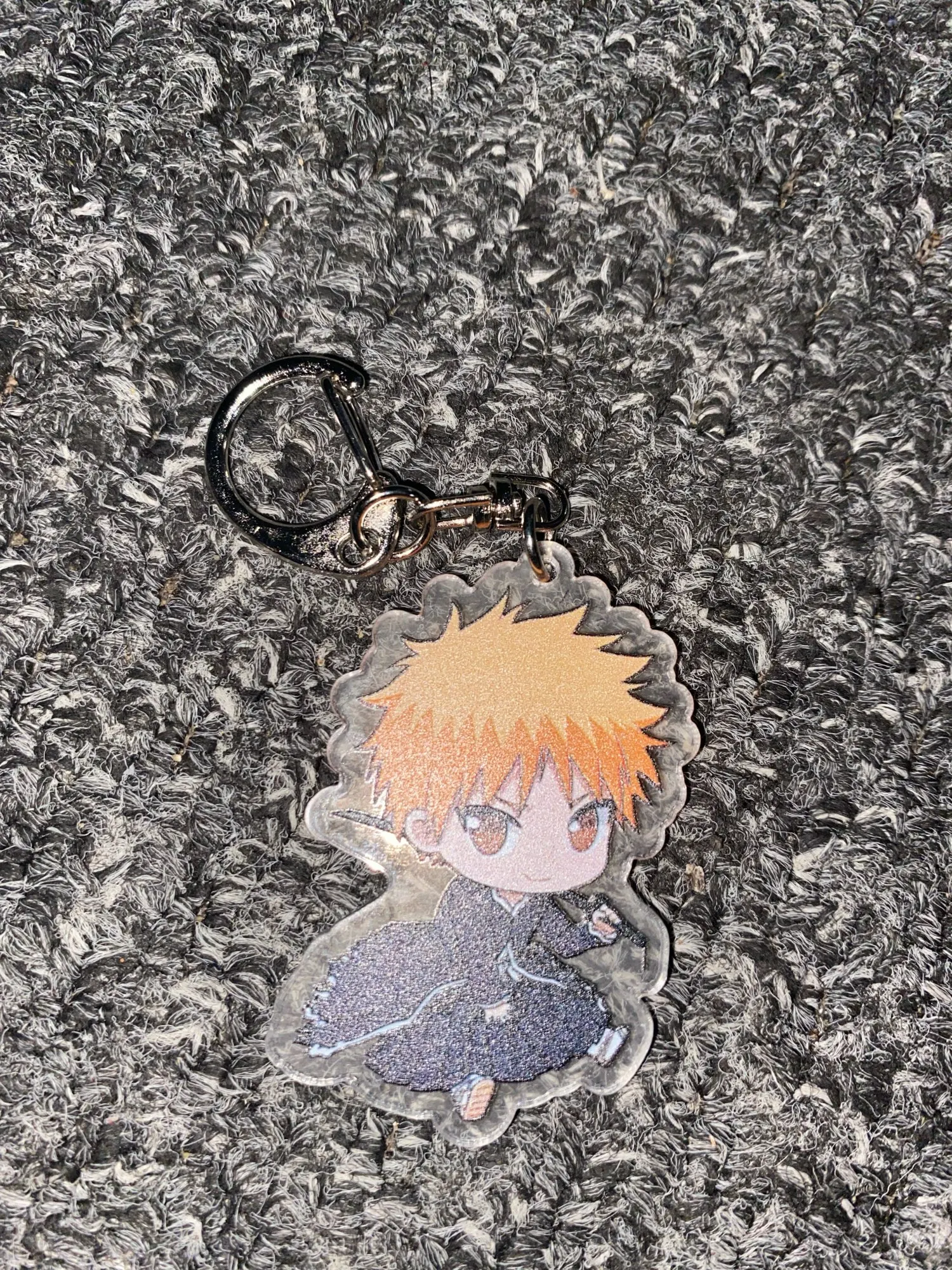 Foto de un comprador: Llavero de Bleach con personajes chibi de acrílico