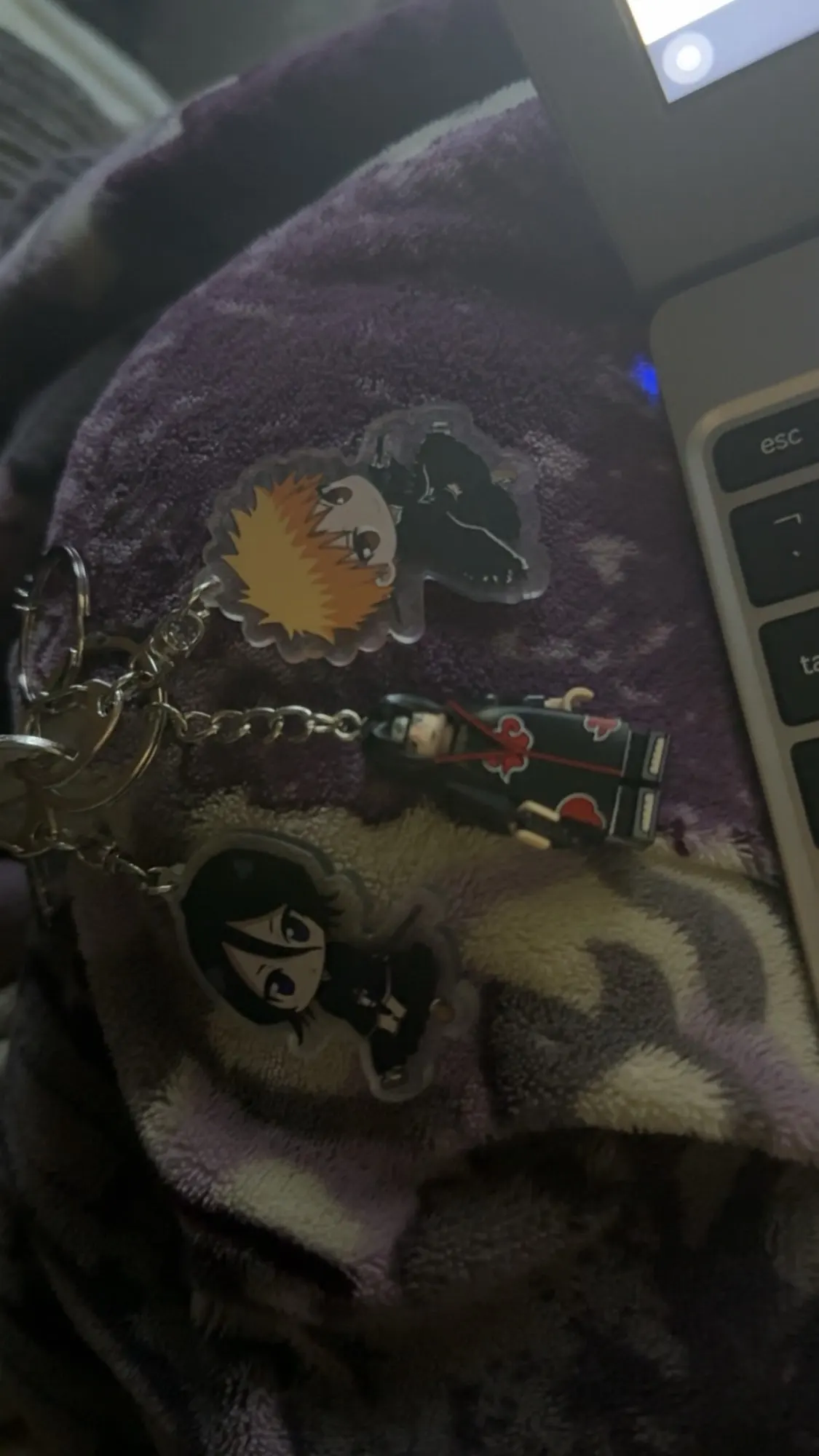 Foto de un comprador: Llavero de Bleach con personajes chibi de acrílico