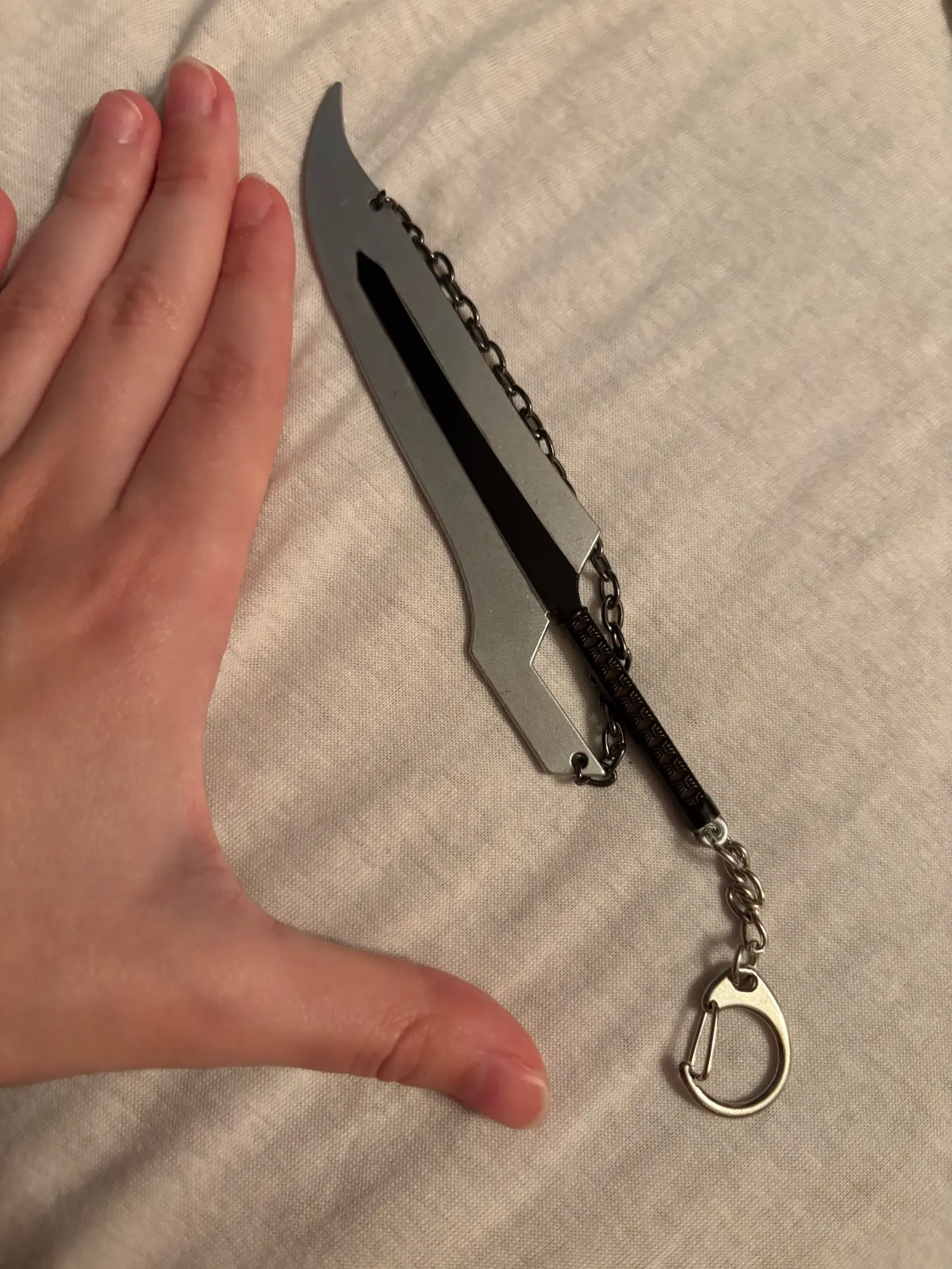 Foto de un comprador: Llaveros metálicos de Bleach para llevar tus llaves