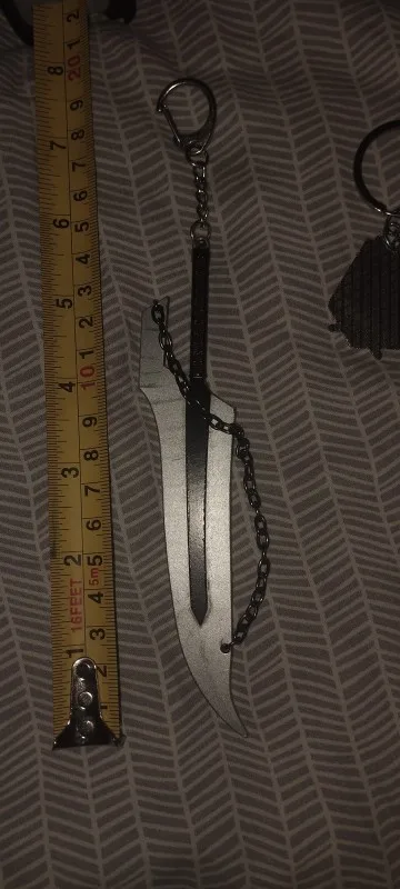 Foto de un comprador: Llaveros metálicos de Bleach para llevar tus llaves
