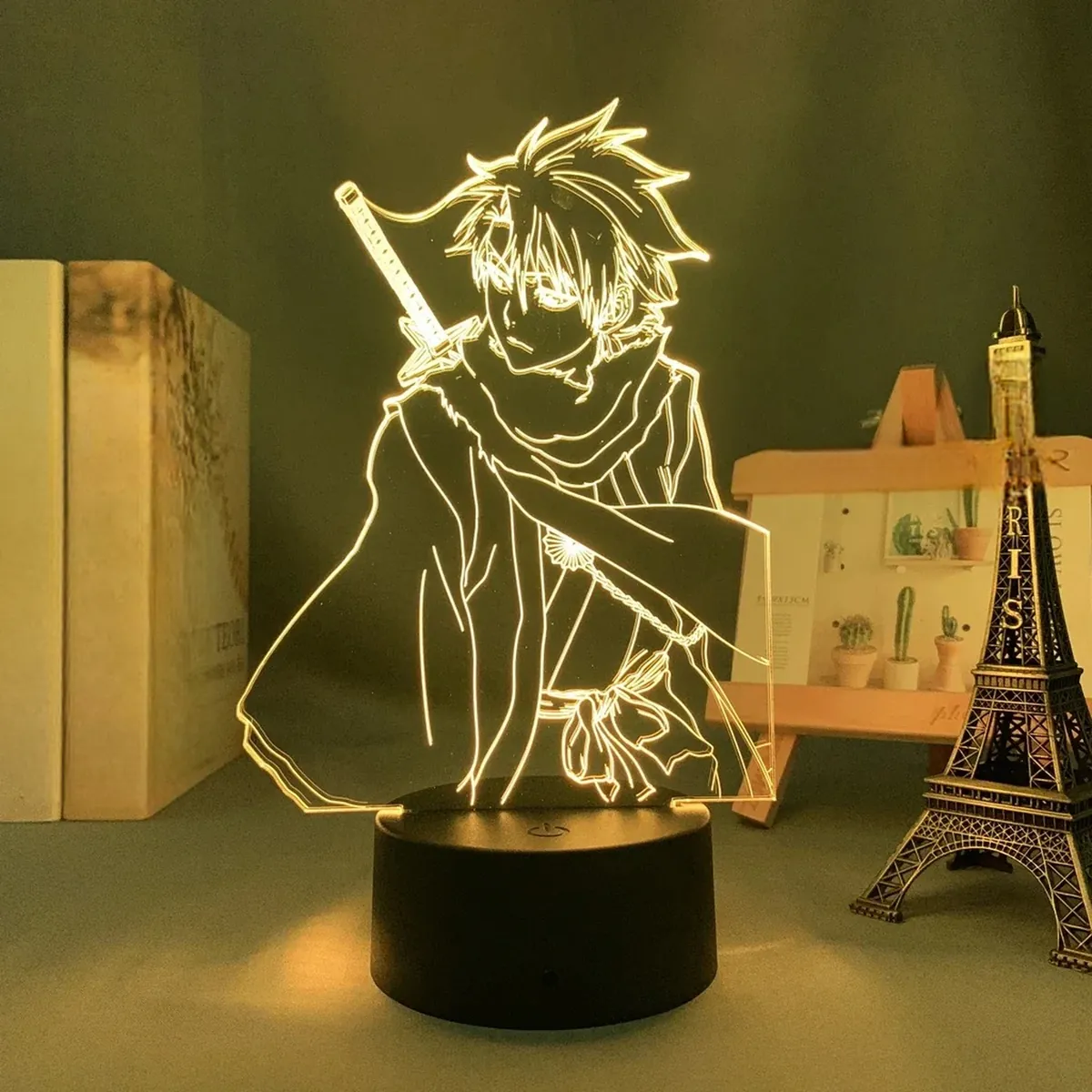 Luz Led de Anime Bleach Toshiro Hitsugaya para dormitorio – vue 2