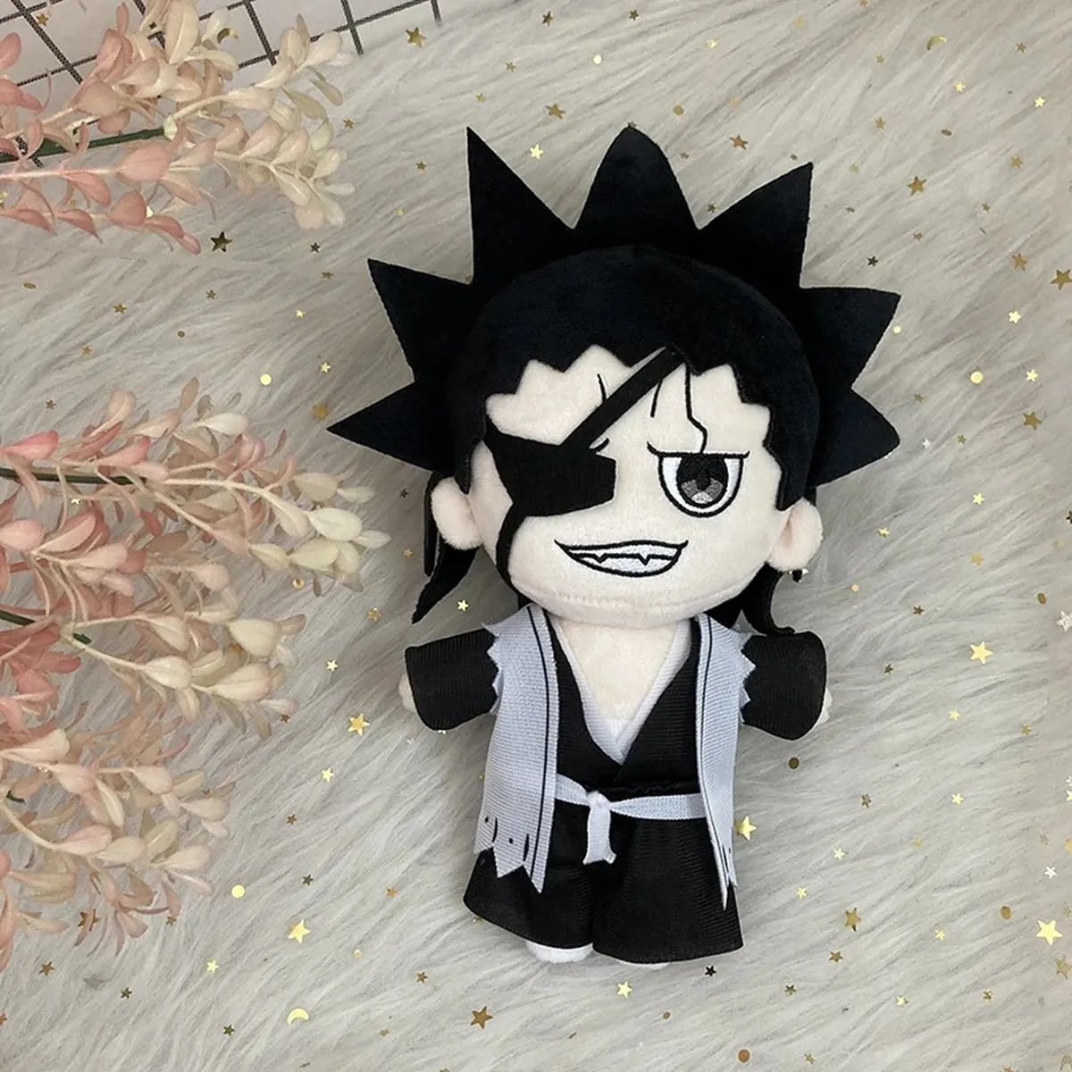 Muñeco de peluche Bleach de 20 cm: Aizen o Zaraki – vue 2