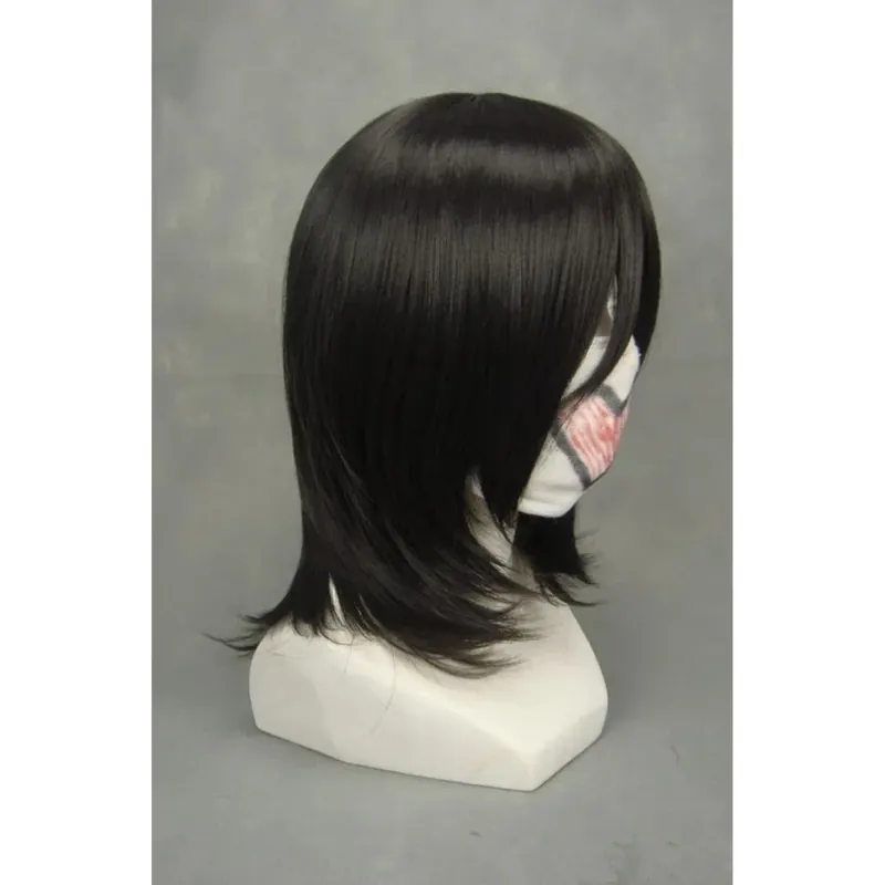 Peluca corta y rizada de Rukia para tu cosplay de Bleach – Fibra sintética para cosplay