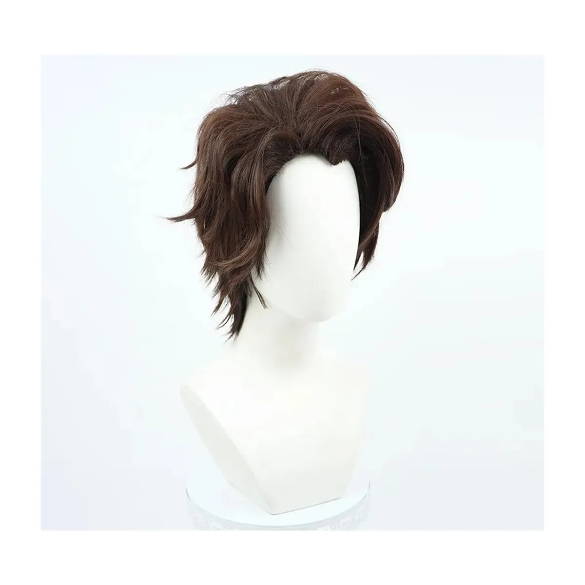 Peluca de Cosplay Sosuke Aizen de Bleach, pelo sintético unisex – vue 2