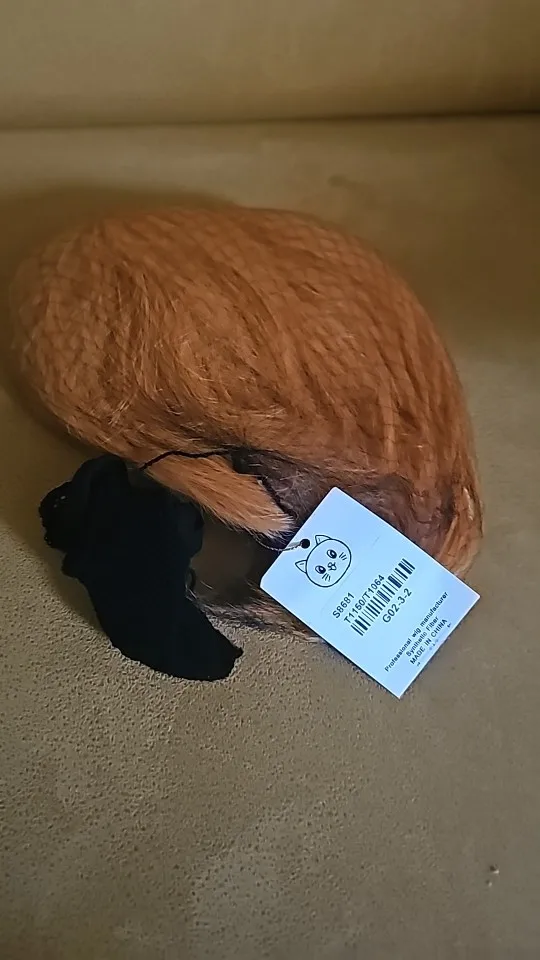 Foto de un comprador: Peluca naranja corta de Ichigo para cosplay de 30 cm