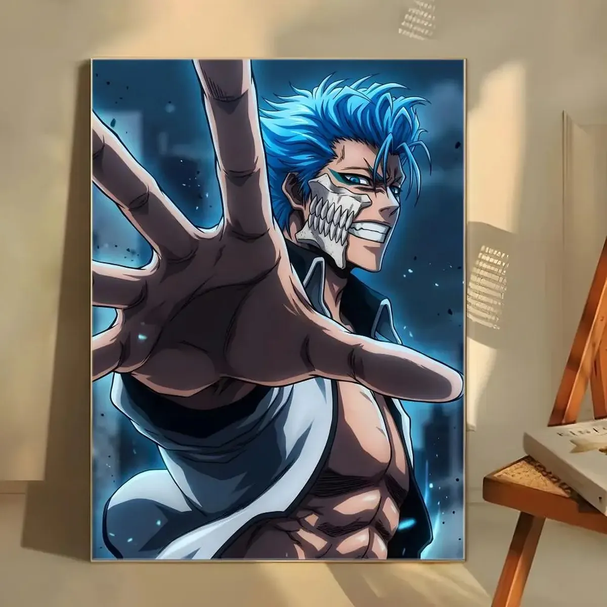Póster de Anime de Fantasía Oscura B-Bleach Adhesivo Decorativo – blanco 29