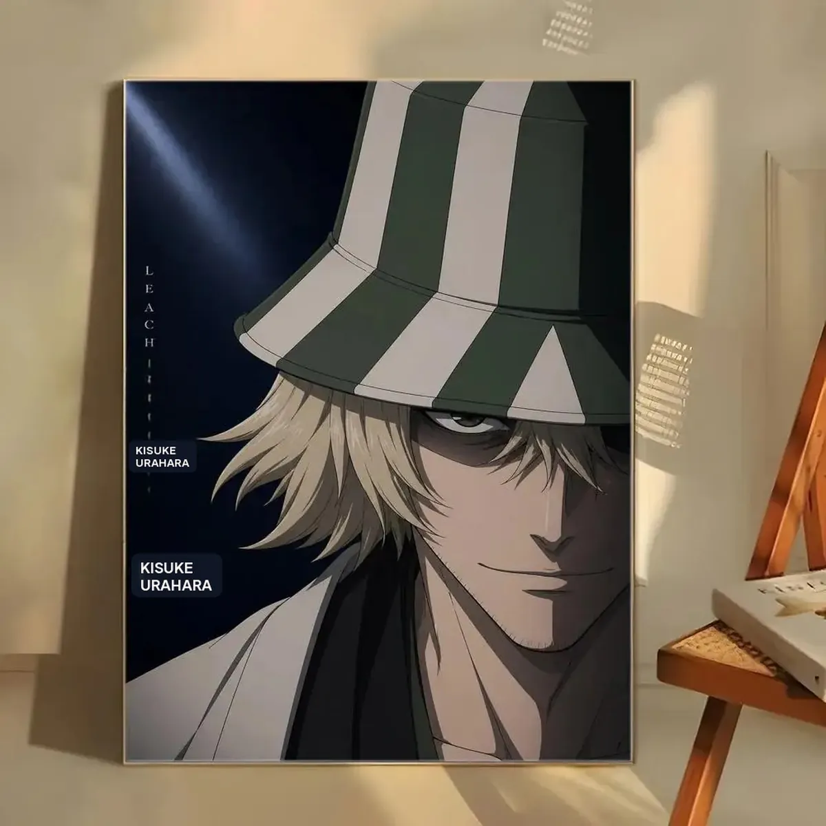 Póster de Anime de Fantasía Oscura B-Bleach Adhesivo Decorativo – blanco 5