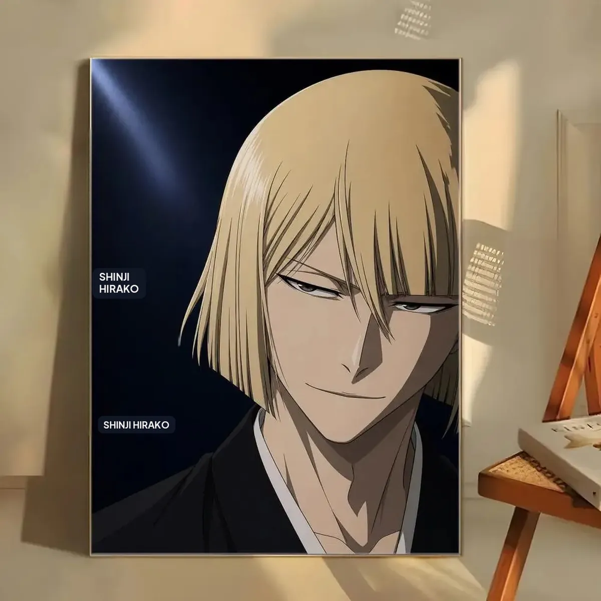 Póster de Anime de Fantasía Oscura B-Bleach Adhesivo Decorativo – blanco 9