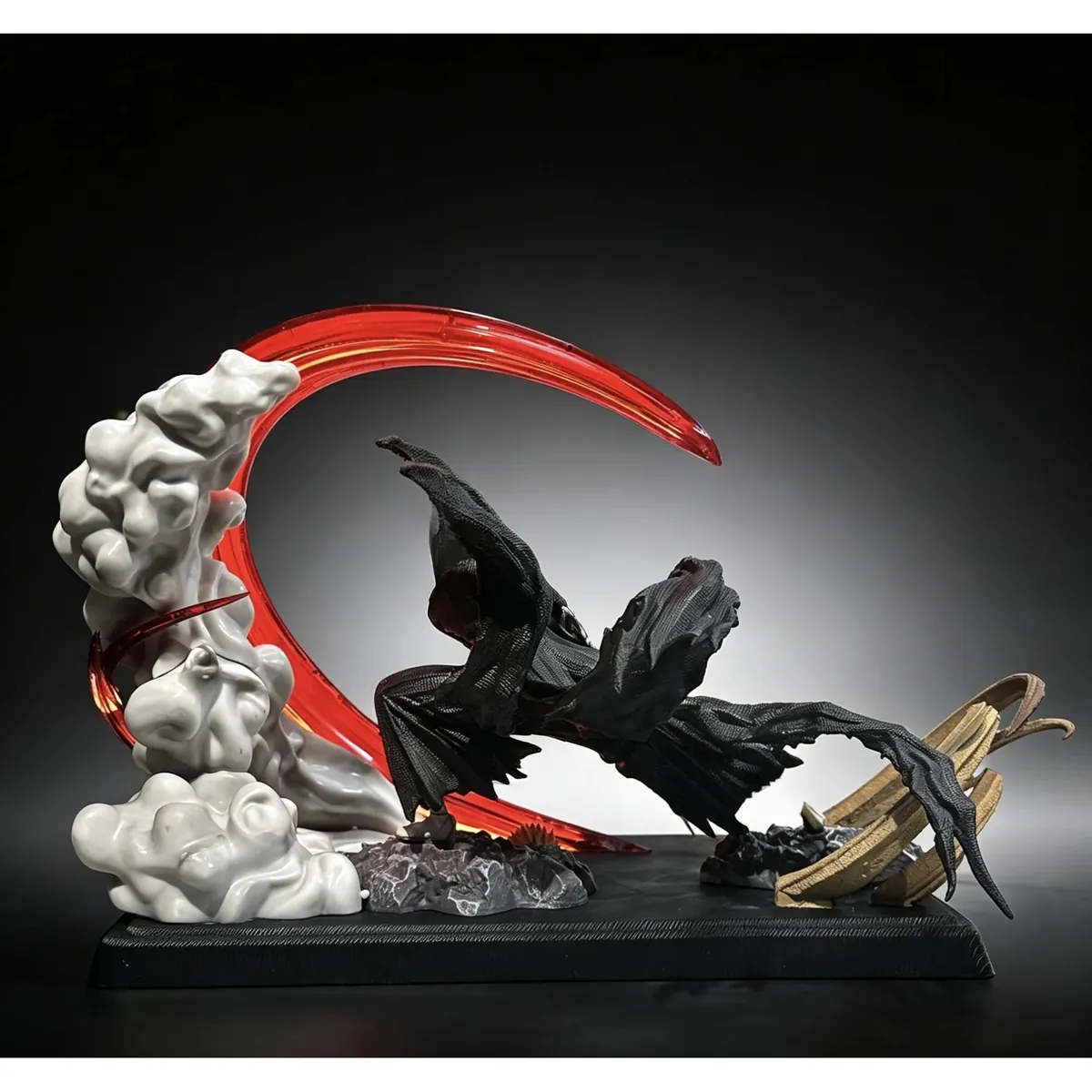 Serie Bleach: figura realista de Ichigo Kurosaki con espada, 32 cm – vue 3