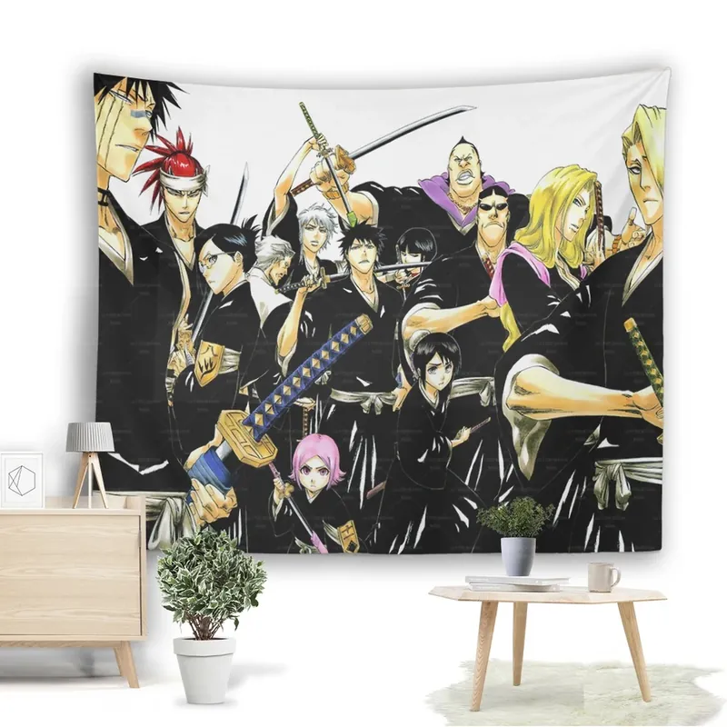 Tapiz de Anime Bleach Ichigo K-Kurosaki para pared