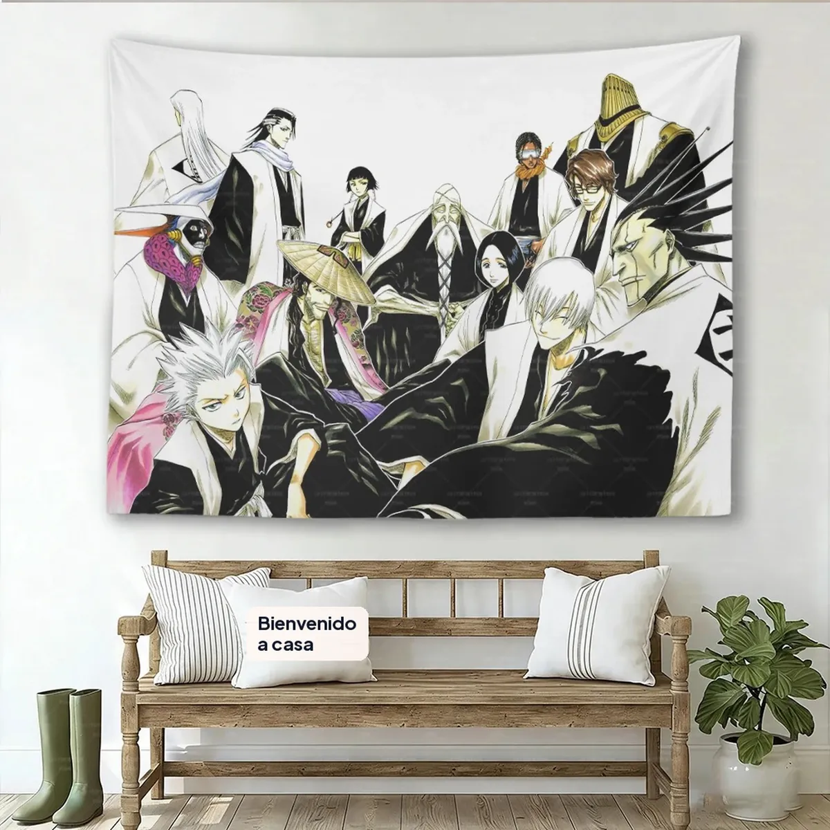 Tapiz de Anime Bleach Ichigo K-Kurosaki para pared – 12 gt