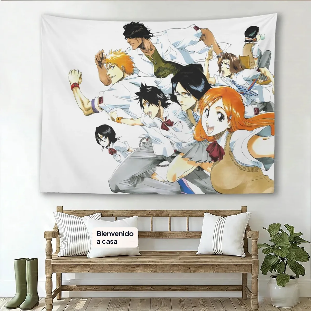 Tapiz de Anime Bleach Ichigo K-Kurosaki para pared – 16 gt