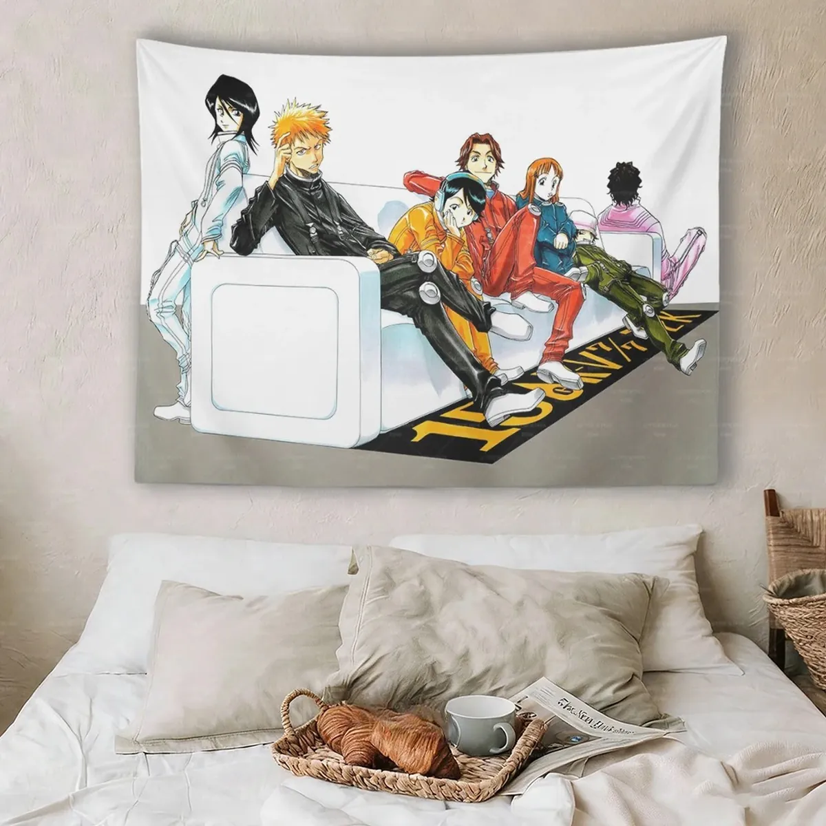Tapiz de Anime Bleach Ichigo K-Kurosaki para pared – 3 gt