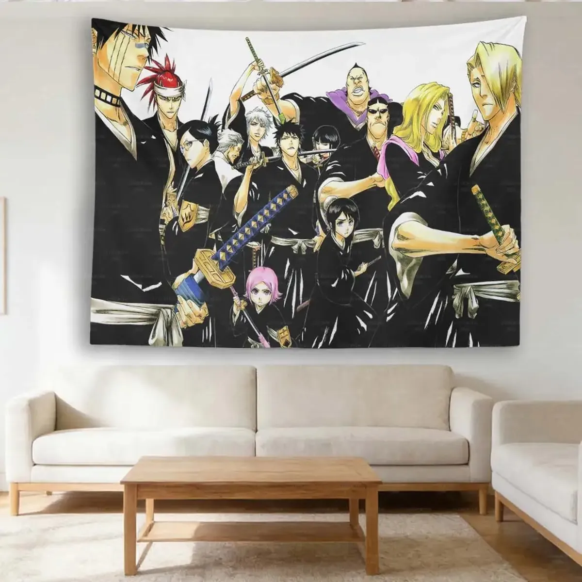 Tapiz de Anime Bleach Ichigo K-Kurosaki para pared – 32 gt