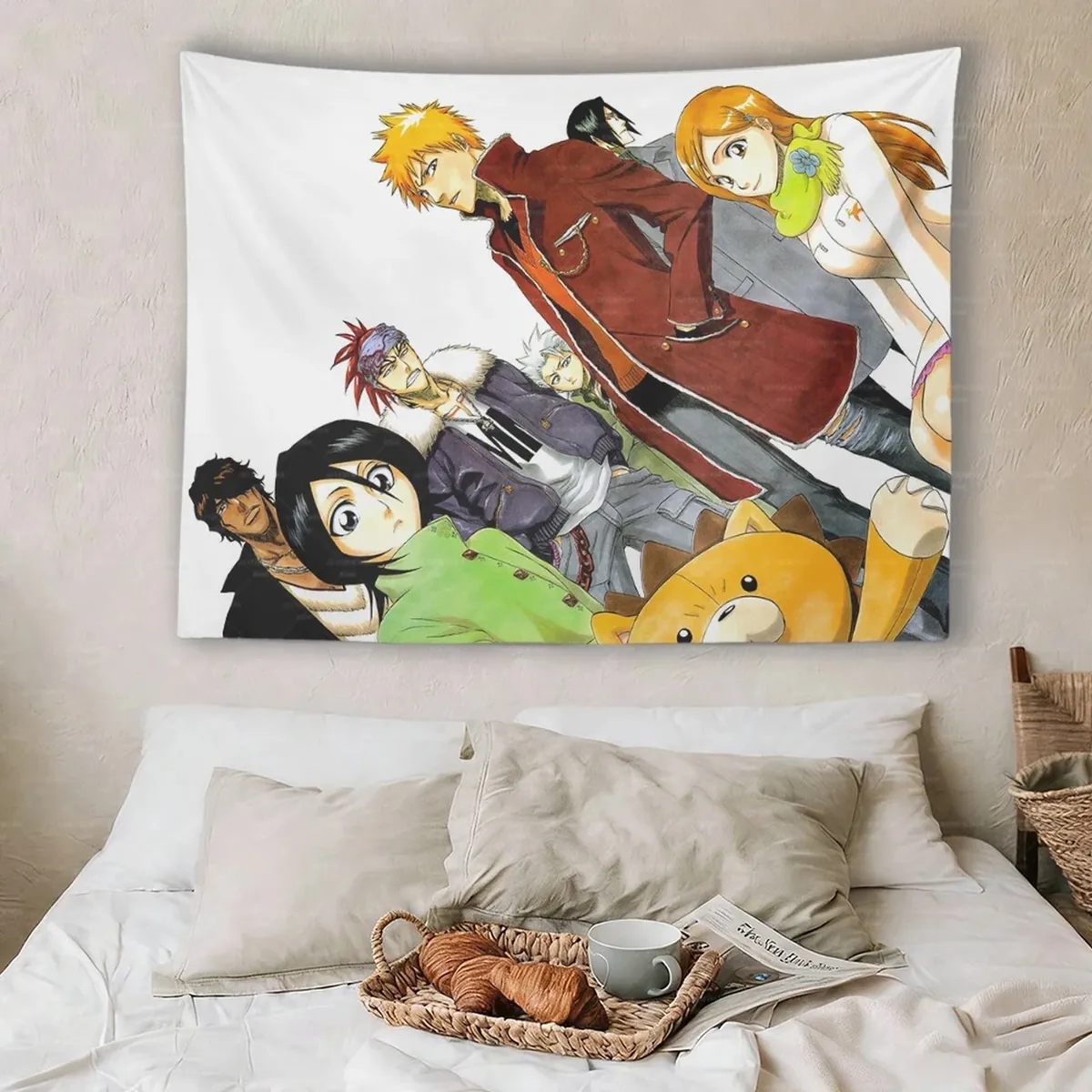 Tapiz de Anime Bleach Ichigo K-Kurosaki para pared – 321 gt